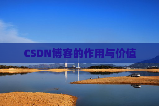 CSDN博客的作用与价值